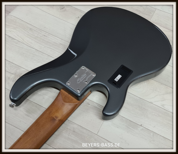 Sterling by Music Man StingRay Ray35 HH, Charcoal Frost